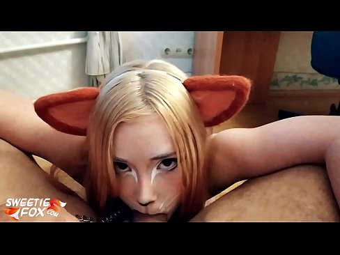 ❤️ Kitsune swallowing cock and cum in her mouth ❤️ Sex video at en-gb.mathem-1-class.ru